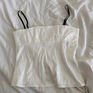 White Corset Top